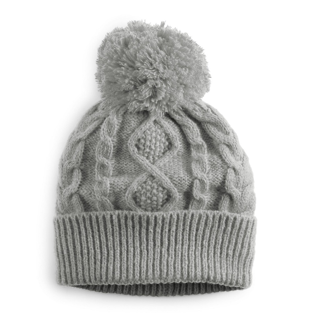 NWOT Kohl’s Sonoma Goods for Life - Sherpa Lined Cable Beanie - One Size